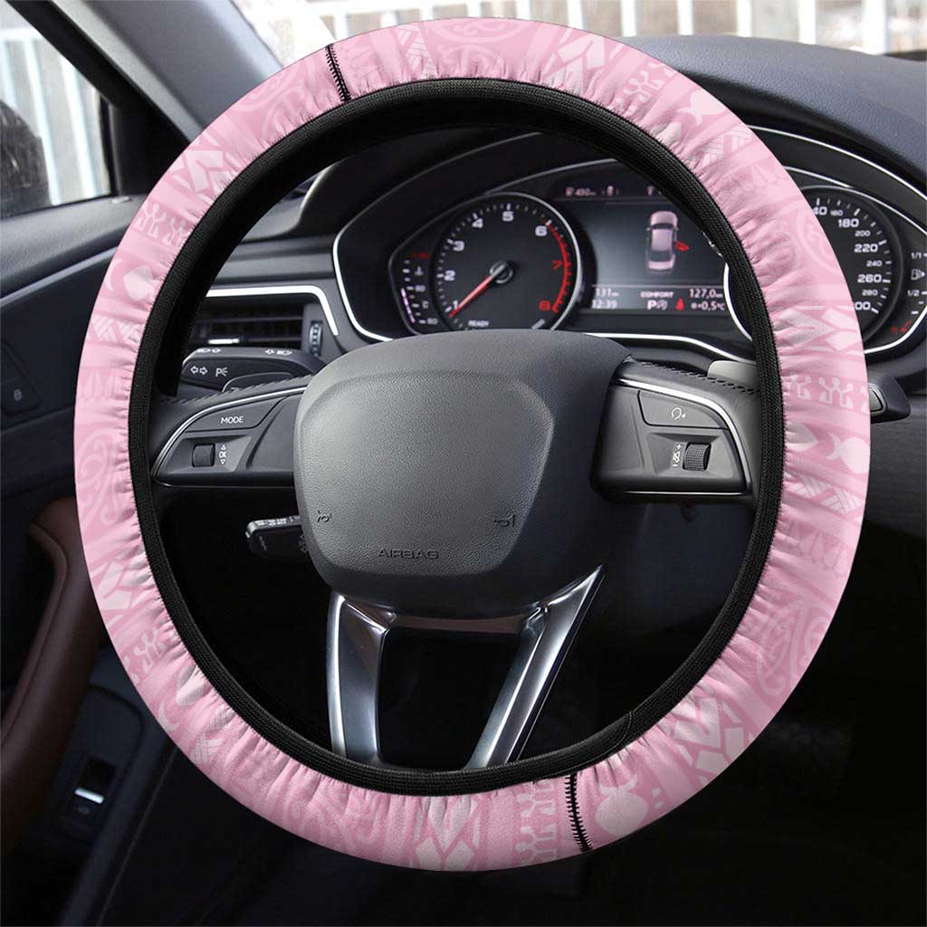 New Zealand Basketball Indigenous Steering Wheel Cover LT9 - Polynesian Pride