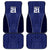 Custom Basketball New Zealand Car Mats Blue Maori Ta Moko Indigenous - Polynesian Pride