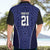 Custom Basketball New Zealand Hawaiian Shirt Blue Maori Ta Moko Indigenous - Polynesian Pride