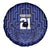 Custom Basketball New Zealand Spare Tire Cover Blue Maori Ta Moko Indigenous - Polynesian Pride