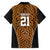 Custom Basketball New Zealand Family Matching Summer Maxi Dress and Hawaiian Shirt Gold Maori Ta Moko Indigenous - Polynesian Pride