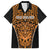 Custom Basketball New Zealand Hawaiian Shirt Gold Maori Ta Moko Indigenous - Polynesian Pride