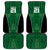 Custom Basketball New Zealand Car Mats Green Maori Ta Moko Indigenous - Polynesian Pride