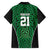 Custom Basketball New Zealand Hawaiian Shirt Green Maori Ta Moko Indigenous - Polynesian Pride