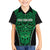 Custom Basketball New Zealand Hawaiian Shirt Green Maori Ta Moko Indigenous - Polynesian Pride