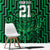 Custom Basketball New Zealand Window Curtain Green Maori Ta Moko Indigenous - Polynesian Pride
