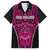 Custom Basketball New Zealand Hawaiian Shirt Pink Maori Ta Moko Indigenous - Polynesian Pride