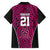 Custom Basketball New Zealand Hawaiian Shirt Pink Maori Ta Moko Indigenous - Polynesian Pride