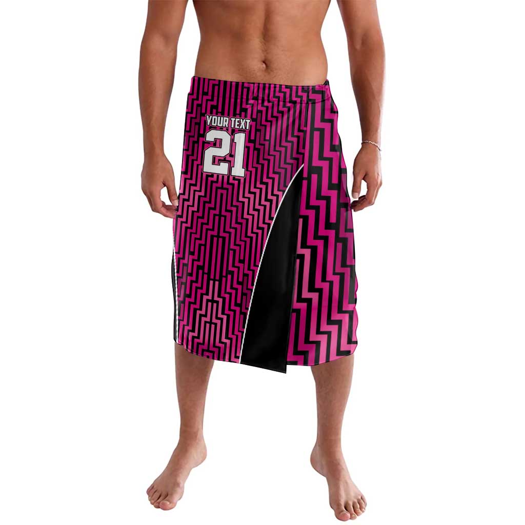 Custom Basketball New Zealand Lavalava Pink Maori Ta Moko Indigenous - Polynesian Pride