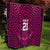 Custom Basketball New Zealand Quilt Pink Maori Ta Moko Indigenous - Polynesian Pride