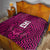 Custom Basketball New Zealand Quilt Pink Maori Ta Moko Indigenous - Polynesian Pride