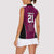 Custom Basketball New Zealand Women Sleeveless Polo Shirt Pink Maori Ta Moko Indigenous - Polynesian Pride