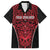 Custom Basketball New Zealand Hawaiian Shirt Red Maori Ta Moko Indigenous - Polynesian Pride