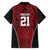Custom Basketball New Zealand Hawaiian Shirt Red Maori Ta Moko Indigenous - Polynesian Pride