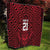 Custom Basketball New Zealand Quilt Red Maori Ta Moko Indigenous - Polynesian Pride
