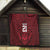 Custom Basketball New Zealand Quilt Red Maori Ta Moko Indigenous - Polynesian Pride