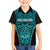 Custom Basketball New Zealand Hawaiian Shirt Teal Maori Ta Moko Indigenous - Polynesian Pride