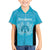New Zealand Custom Hawaiian Shirt Fire Basketball Maori Tribal Sky Blue - Polynesian Pride