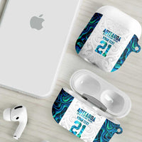 Custom New Zealand Aotearoa AirPods Case Maori Paua Shell Indigenous - Polynesian Pride