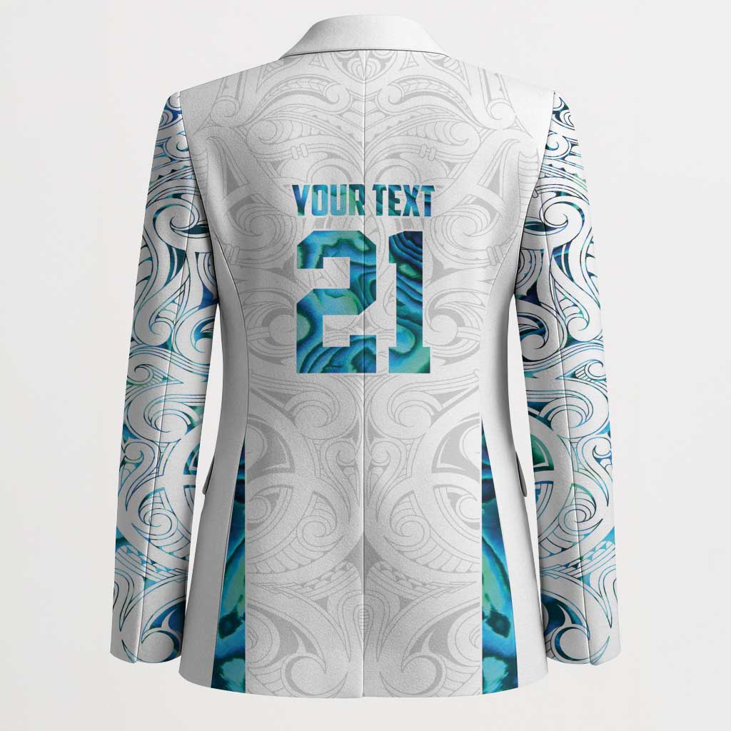 Custom New Zealand Aotearoa Blazer Maori Paua Shell Indigenous LT9 - Polynesian Pride