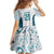 Custom New Zealand Aotearoa Family Matching Off Shoulder Short Dress and Hawaiian Shirt Maori Paua Shell Indigenous - Polynesian Pride