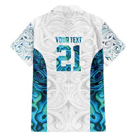 Custom New Zealand Aotearoa Family Matching Puletasi and Hawaiian Shirt Maori Paua Shell Indigenous - Polynesian Pride