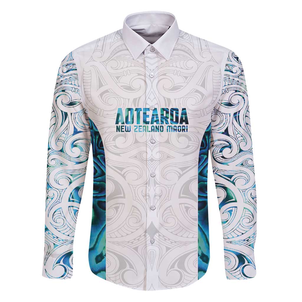 Custom New Zealand Aotearoa Family Matching Puletasi and Hawaiian Shirt Maori Paua Shell Indigenous - Polynesian Pride