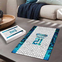 Custom New Zealand Aotearoa Puzzle Maori Paua Shell Indigenous - Polynesian Pride