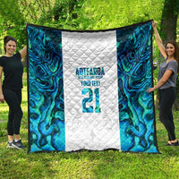 Custom New Zealand Aotearoa Quilt Maori Paua Shell Indigenous LT9 - Polynesian Pride