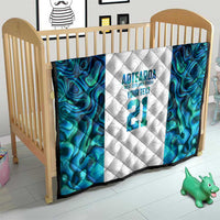 Custom New Zealand Aotearoa Quilt Maori Paua Shell Indigenous LT9 - Polynesian Pride