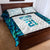 Custom New Zealand Aotearoa Quilt Bed Set Maori Paua Shell Indigenous - Polynesian Pride
