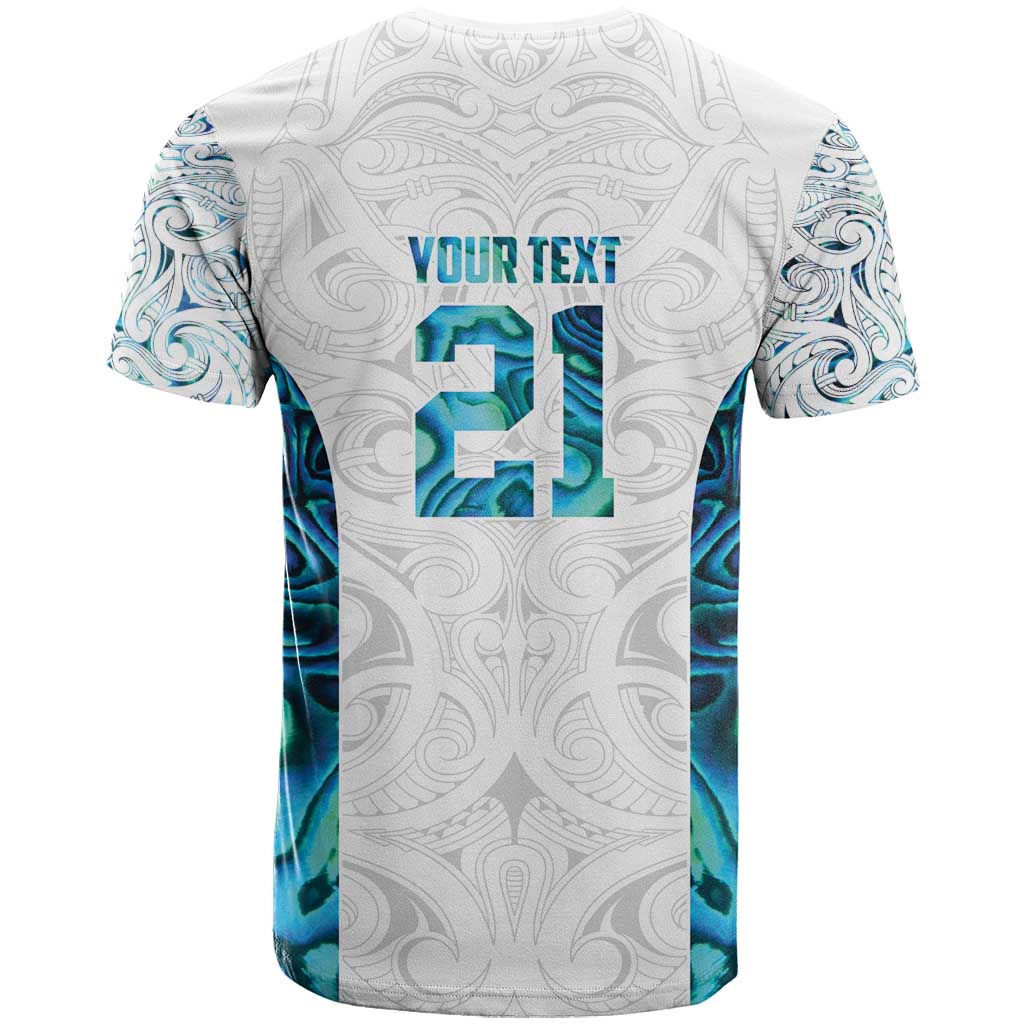 Custom New Zealand Aotearoa T Shirt Maori Paua Shell Indigenous - Polynesian Pride