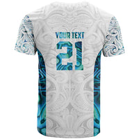 Custom New Zealand Aotearoa T Shirt Maori Paua Shell Indigenous - Polynesian Pride