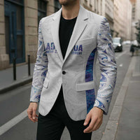 Custom New Zealand Aotearoa Blazer Purple Maori Paua Shell Indigenous LT9 - Polynesian Pride