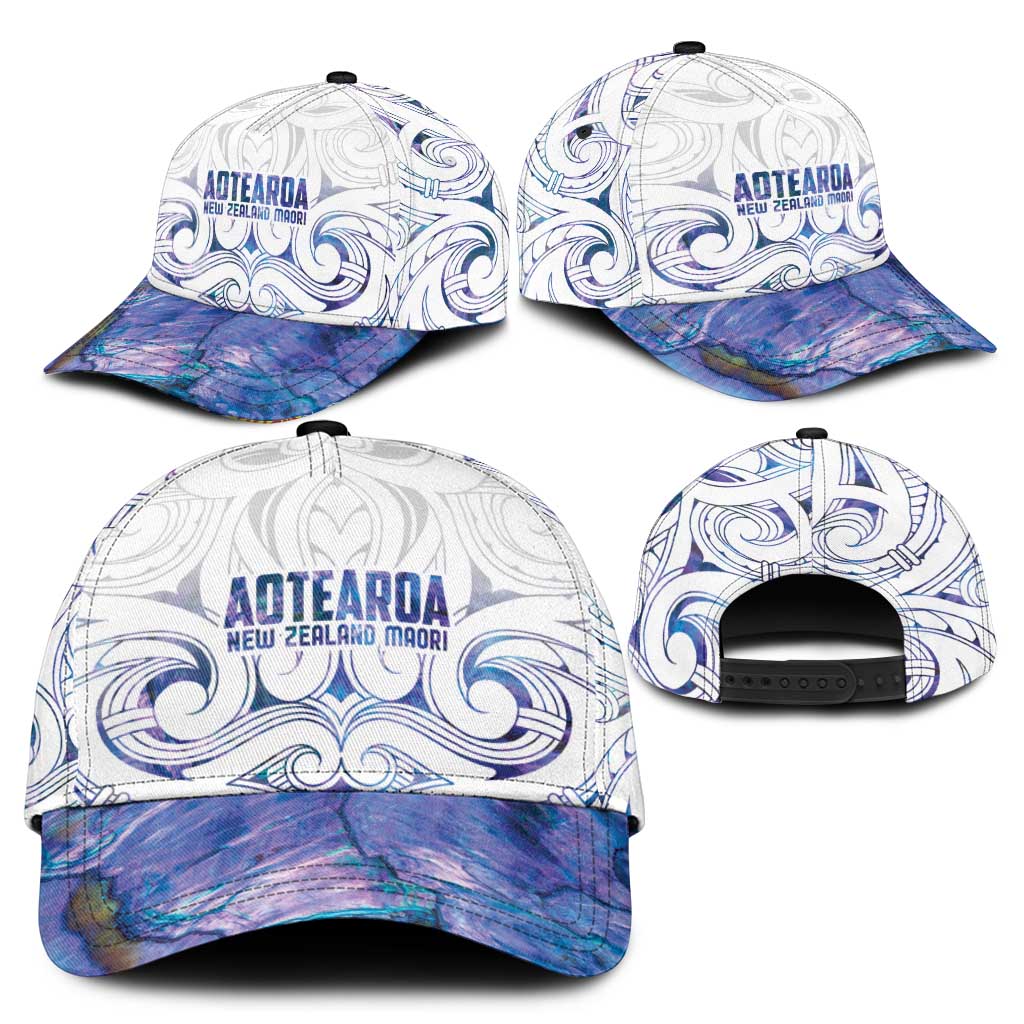 New Zealand Aotearoa Classic Cap Purple Maori Papua Shell Indigenous - Polynesian Pride