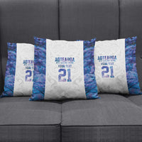 Custom New Zealand Aotearoa Pillow Cover Purple Maori Paua Shell Indigenous LT9 - Polynesian Pride