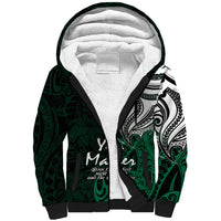 Your Matter Suicide Prevention Sherpa Hoodie Green Polynesian Tribal LT9 Unisex Green - Polynesian Pride