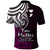 Your Matter Suicide Prevention Polo Shirt Pink Polynesian Tribal LT9 - Polynesian Pride