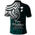 Your Matter Suicide Prevention Polo Shirt Turqoise Polynesian Tribal LT9 - Polynesian Pride