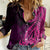 Papua New Guinea Island Women Casual Shirt Bird of Paradise with Pink Polynesian Tribal LT9 Female Pink - Polynesian Pride
