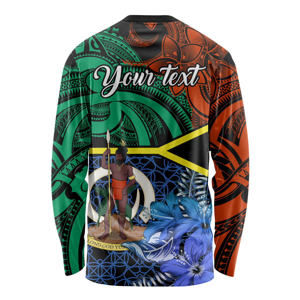 personalised-tafea-day-long-sleeve-shirt-vanuatu-sand-drawing-with-polynesian-pattern