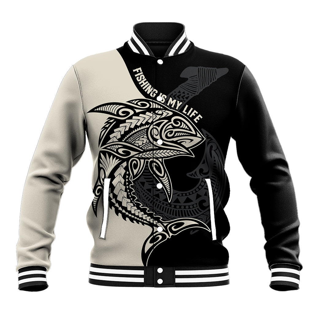 personalised-polynesia-fishing-baseball-jacket-with-maori-hei-matau-fish-hook-gold-art