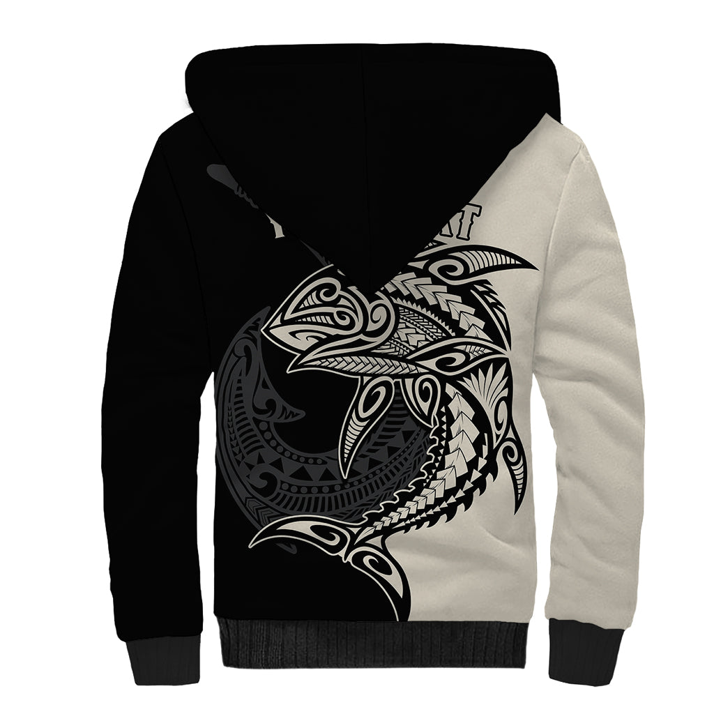 personalised-polynesia-fishing-sherpa-hoodie-with-maori-hei-matau-fish-hook-gold-art
