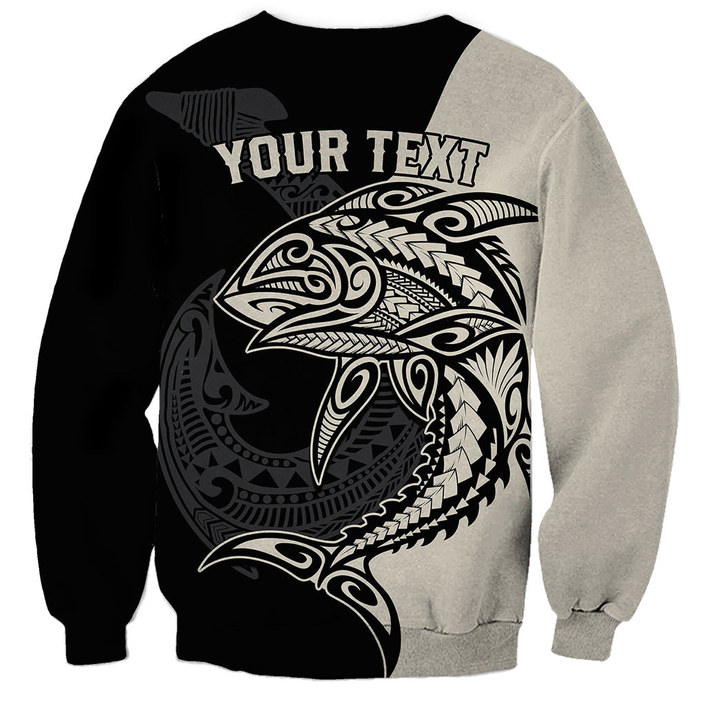 personalised-polynesia-fishing-sweatshirt-with-maori-hei-matau-fish-hook-gold-art