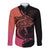 personalised-polynesia-fishing-long-sleeve-button-shirt-with-maori-hei-matau-fish-hook-pink-art