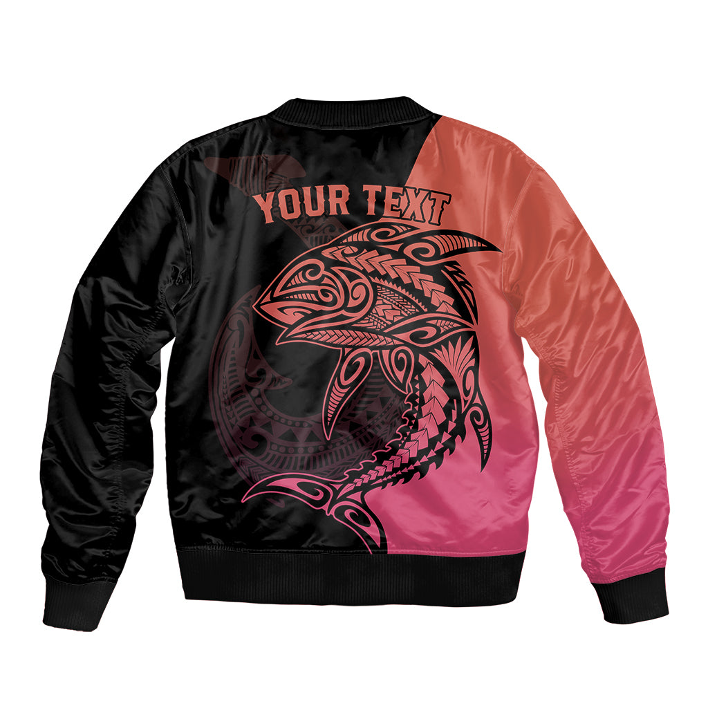 personalised-polynesia-fishing-sleeve-zip-bomber-jacket-with-maori-hei-matau-fish-hook-pink-art