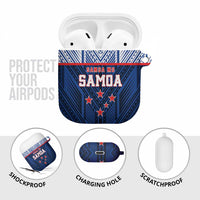 Rugby Toa Samoa AirPods Case Samoa mo Samoa Island Warrior Pride - Polynesian Pride