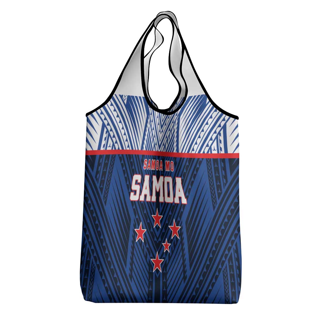 Rugby Toa Samoa Grocery Bag Samoa mo Samoa Island Warrior Pride - Polynesian Pride