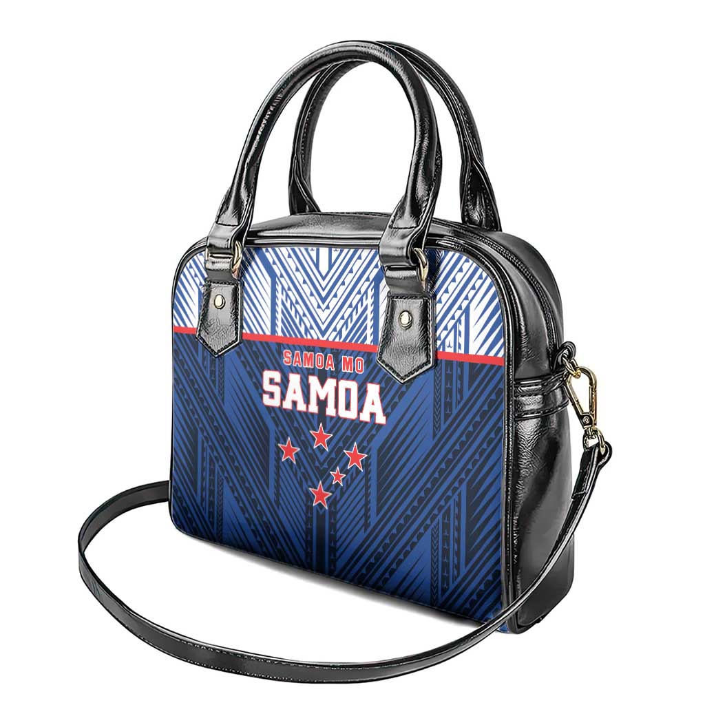 Rugby Toa Samoa Shoulder Handbag Samoa mo Samoa Island Warrior Pride - Polynesian Pride