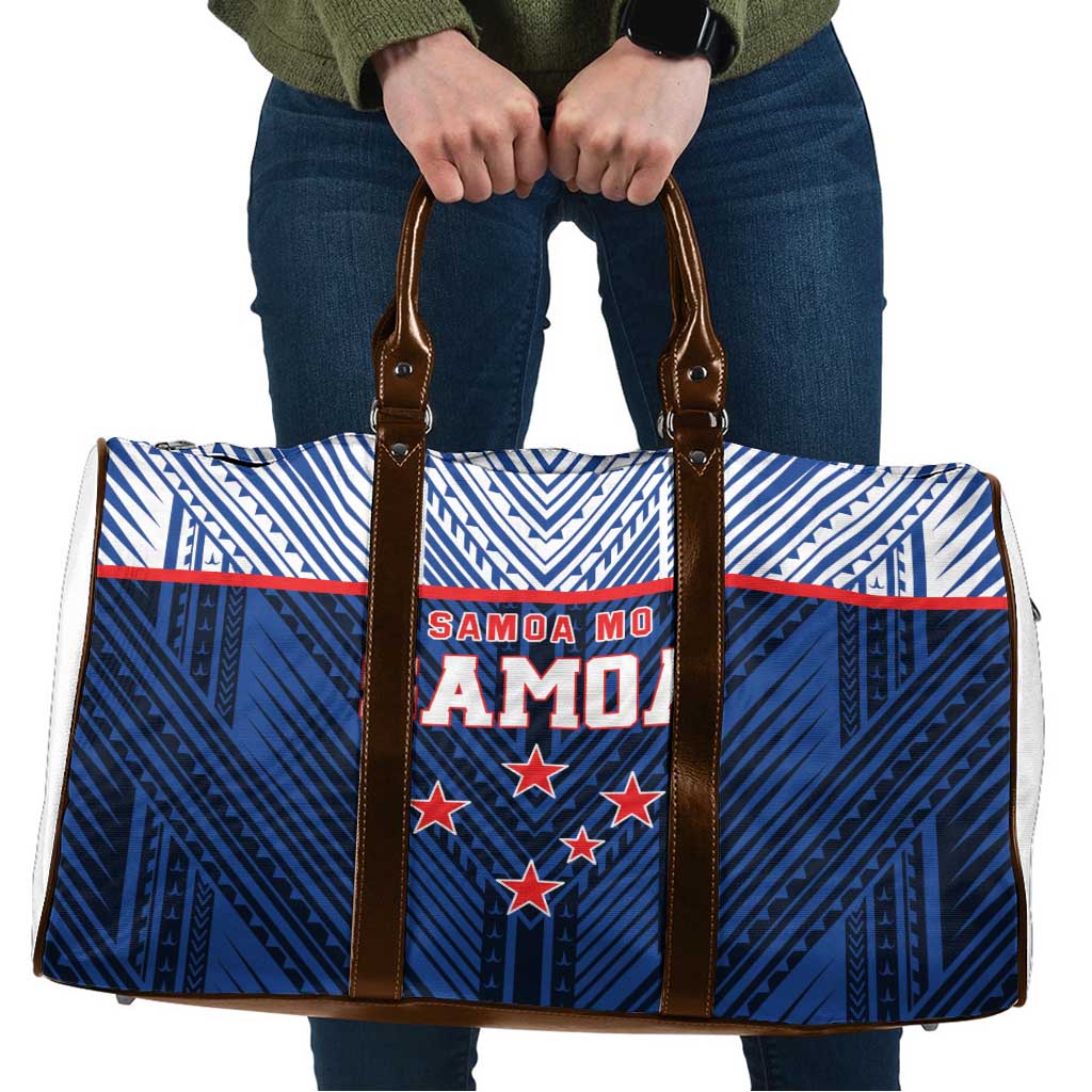 Rugby Toa Samoa Travel Bag Samoa mo Samoa Island Warrior Pride - Polynesian Pride